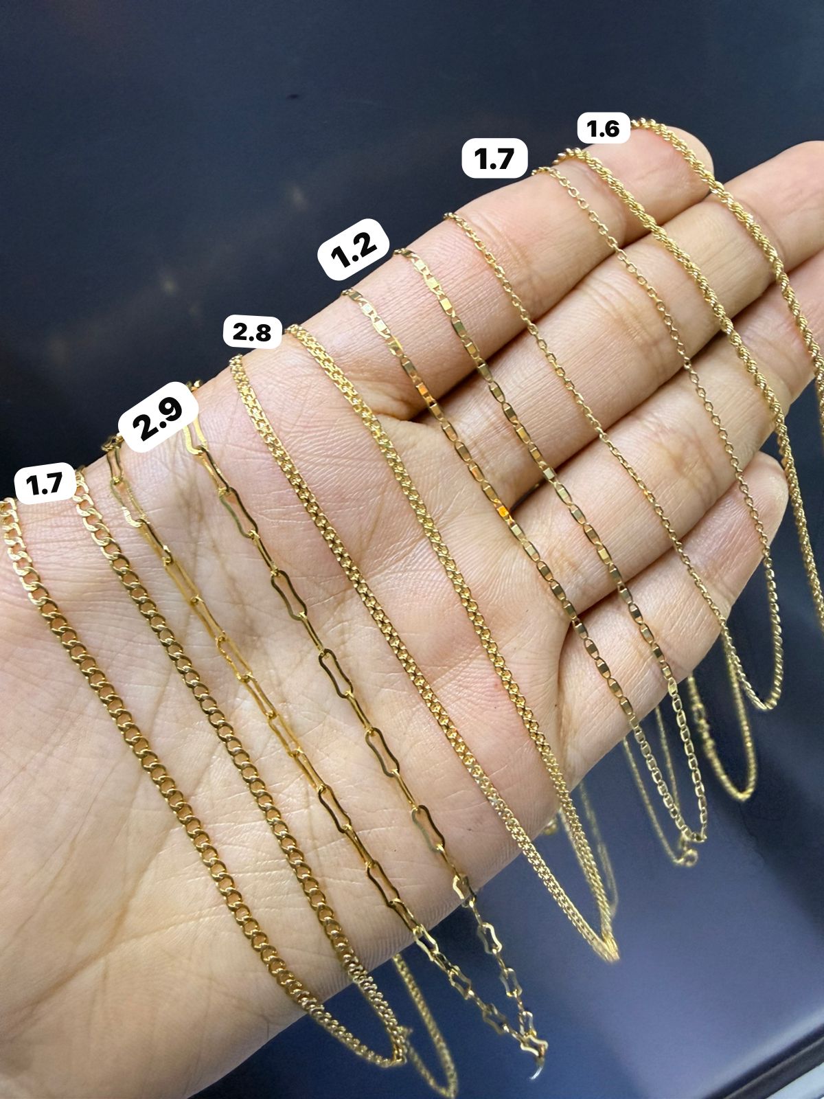 Cadena en Oro 18k