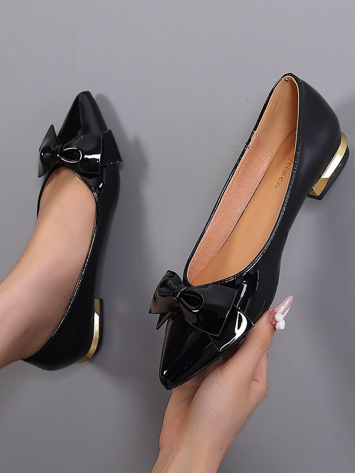 Zapatilla Baleta con Lazo