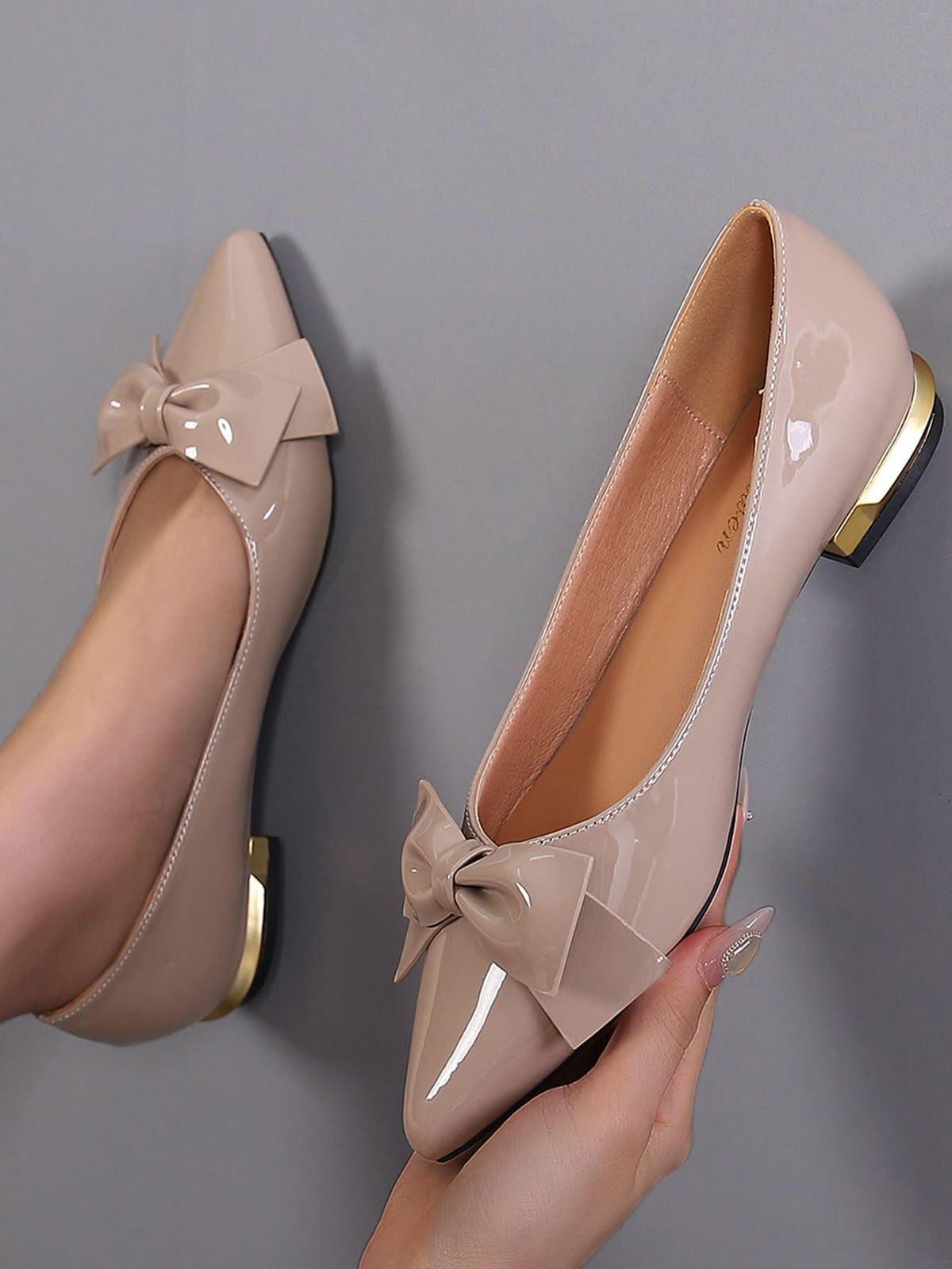 Zapatilla Baleta con Lazo