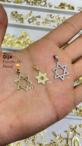 Dije de Estrella en Oro 18K